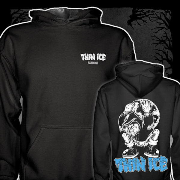 Thin Ice - Demo [Hoodie] (Farbe: schwarz | Two-Sided-Print: weiß, blau)