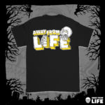 AWAY FROM LIFE - Reaper [schwarzes T-Shirt, Back]