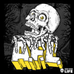 AWAY FROM LIFE – Reaper [T-Shirt - Front-Print]