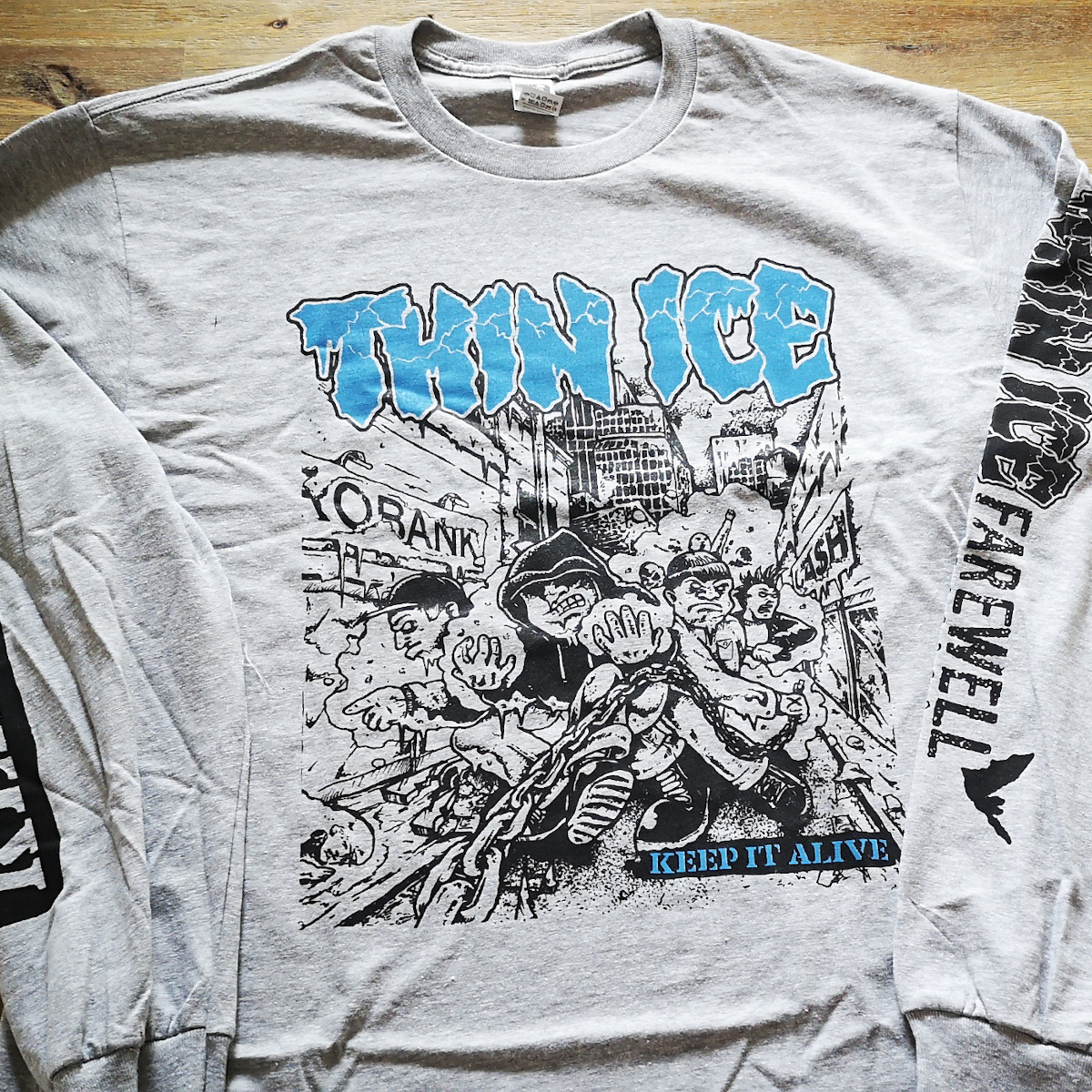 THIN ICE - Keep It Alive [Longsleeve, Front- and sideprinted]